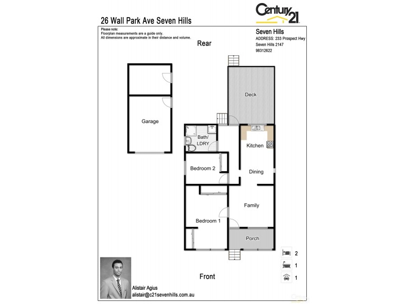 26 Wall Park Avenue, Seven Hills NSW 2147 Floorplan