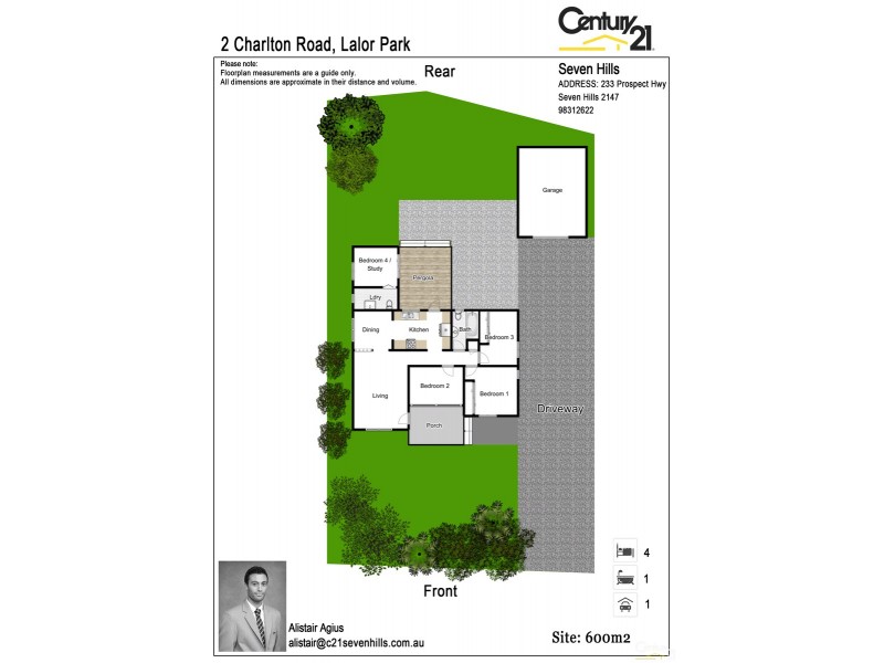 2  Charlton Road, Lalor Park NSW 2147 Floorplan