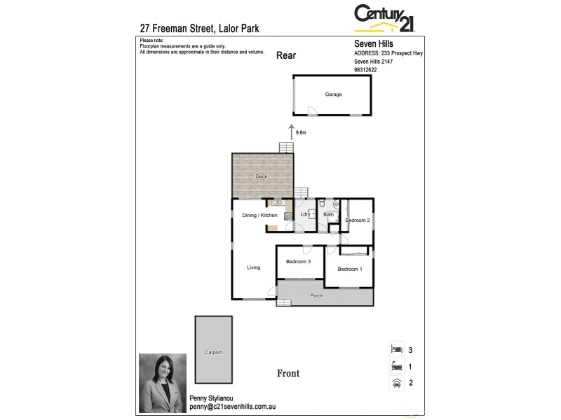 27  Freeman Street, Lalor Park NSW 2147 Floorplan