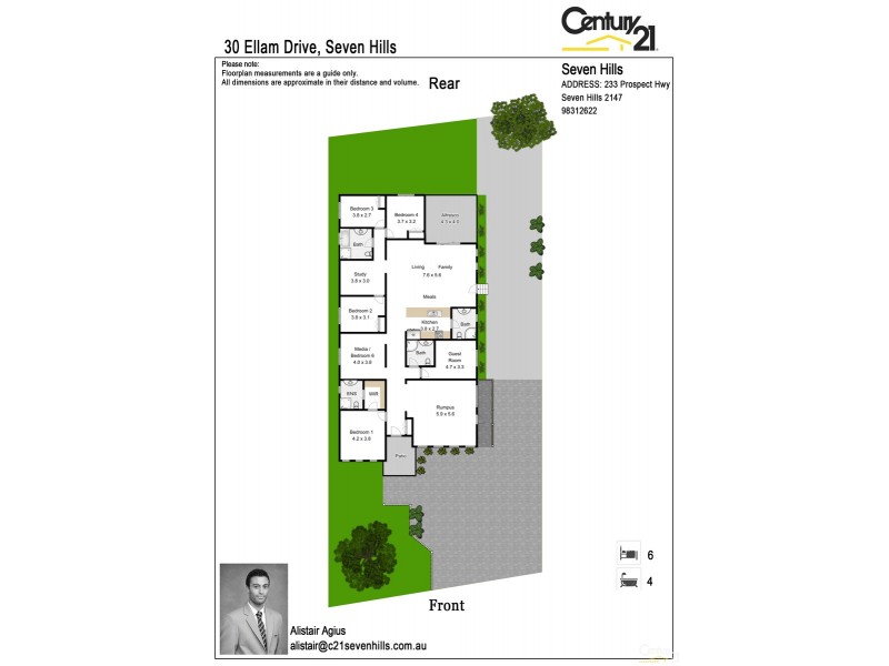 30 Ellam Drive, Seven Hills NSW 2147 Floorplan