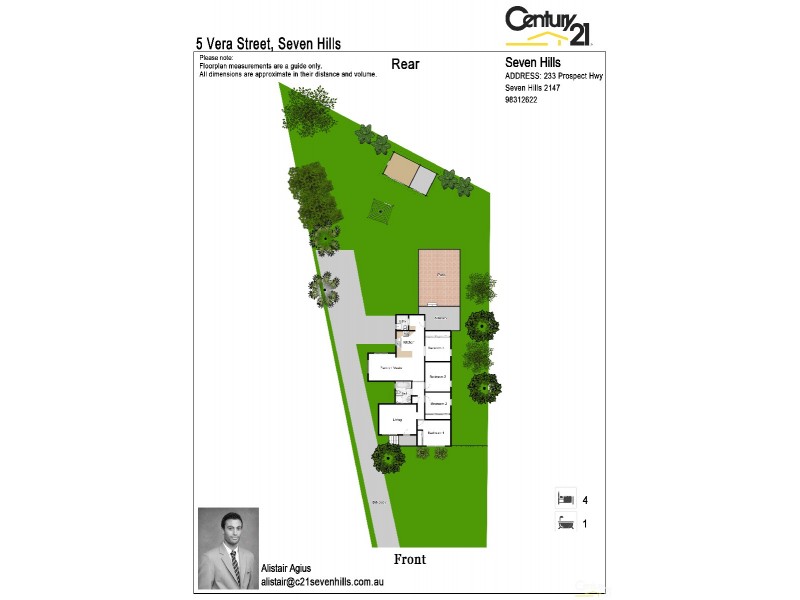 5  Vera Street, Seven Hills NSW 2147 Floorplan