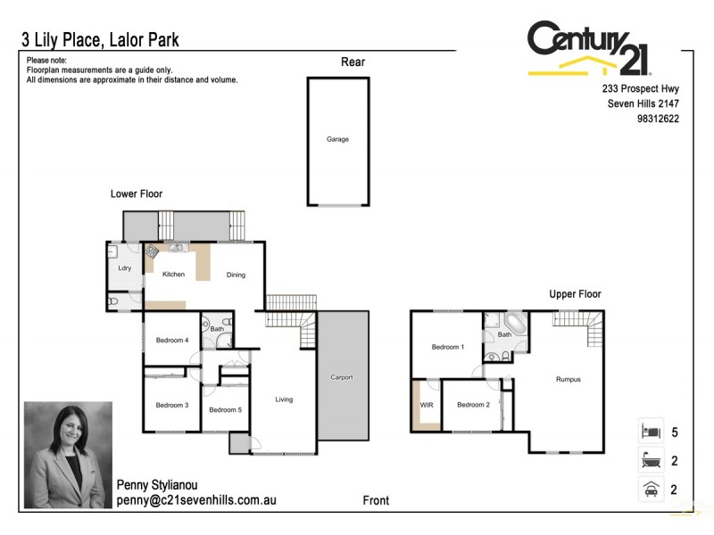 3 Lily Place, Lalor Park NSW 2147 Floorplan