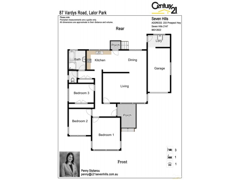 87 Vardys Road, Lalor Park NSW 2147 Floorplan