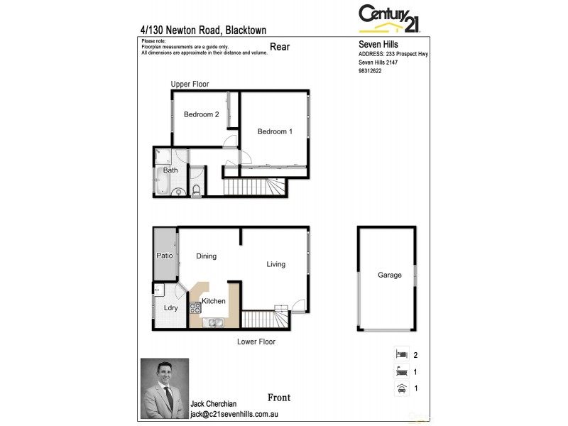 4/130 Newton Road, Blacktown NSW 2148 Floorplan