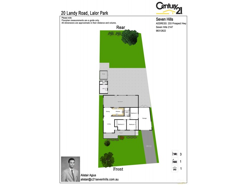 20  Landy Road, Lalor Park NSW 2147 Floorplan