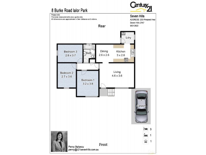 8 Burke Road, Lalor Park NSW 2147 Floorplan