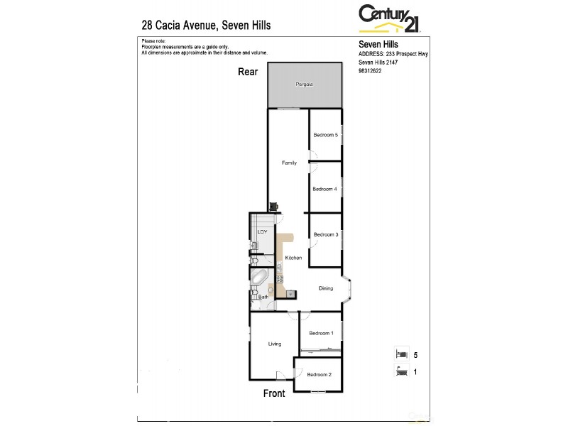 28 Cacia Avenue, Seven Hills NSW 2147 Floorplan