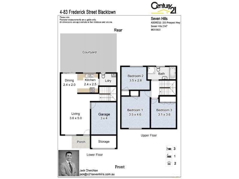 4/83 Frederick Street, Blacktown NSW 2148 Floorplan