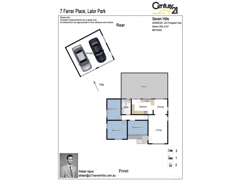 7 Farrar Place, Lalor Park NSW 2147 Floorplan