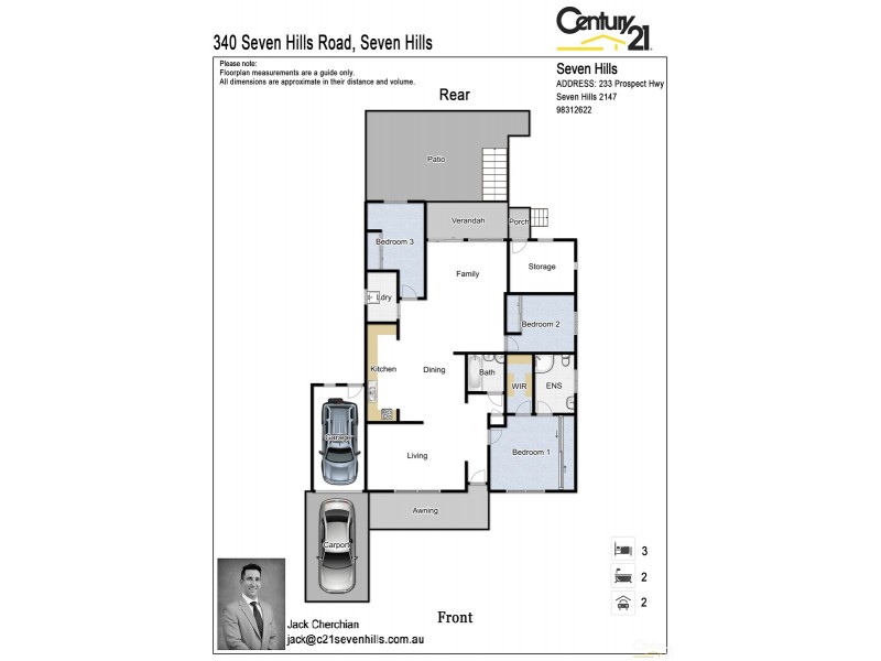 340 Seven Hills Road, Seven Hills NSW 2147 Floorplan