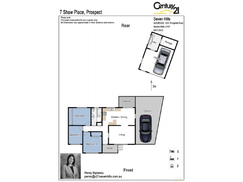 7 Shaw Place, Prospect NSW 2148 Floorplan