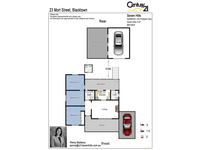 23 Mort Street, Blacktown NSW 2148 Floorplan