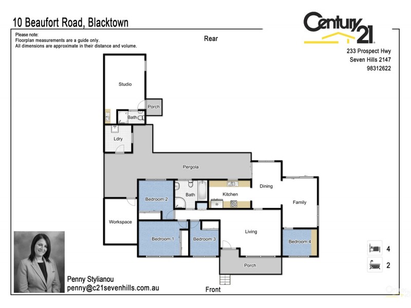 10 Beaufort Road, Blacktown NSW 2148 Floorplan