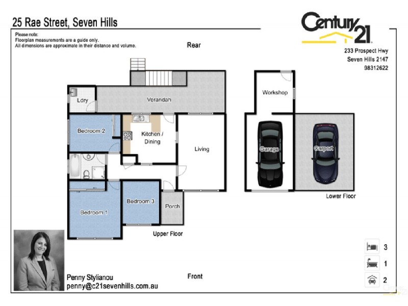 25 Rae Street, Seven Hills NSW 2147 Floorplan