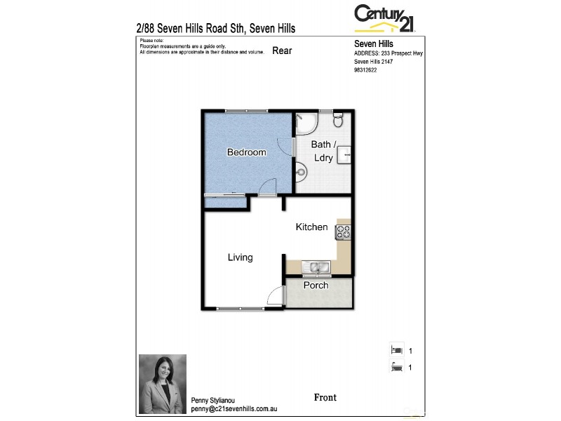 2/88 Seven Hills Road South, Seven Hills NSW 2147 Floorplan