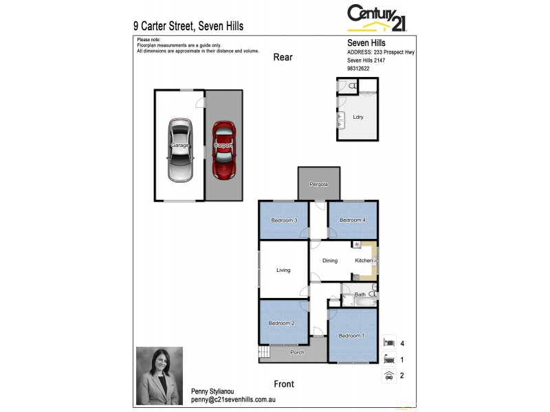 9 Carter Street, Seven Hills NSW 2147 Floorplan