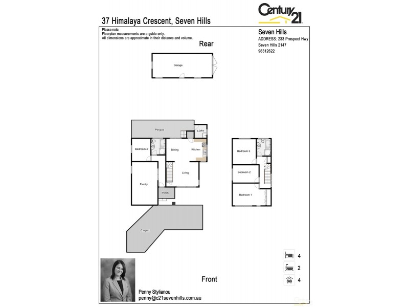 37 Himalaya Crescent, Seven Hills NSW 2147 Floorplan