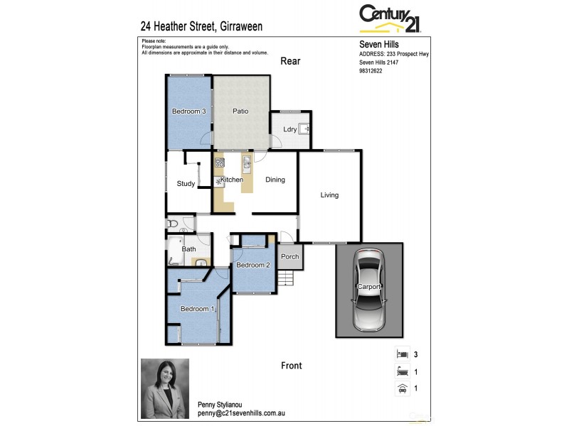 24 Heather Street, Girraween NSW 2145 Floorplan