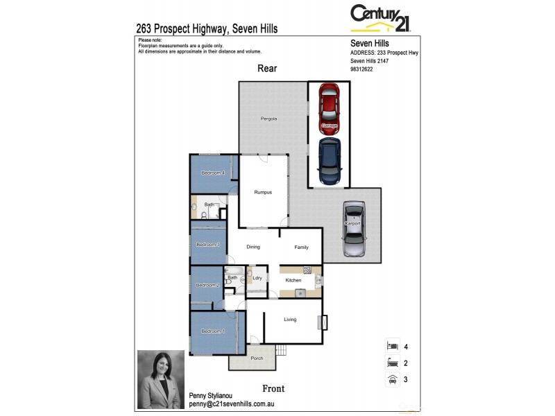 263 Prospect Highway, Seven Hills NSW 2147 Floorplan