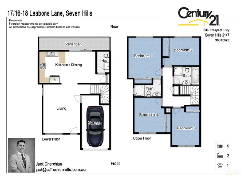 17/16-18 Leabons Lane, Seven Hills NSW 2147 Floorplan