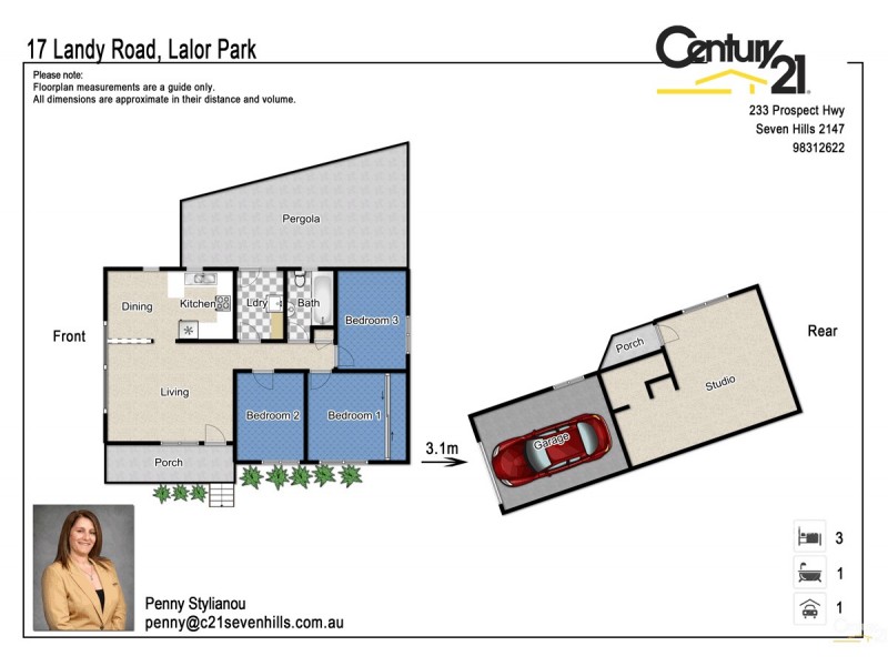 17 Landy Road, Lalor Park NSW 2147 Floorplan