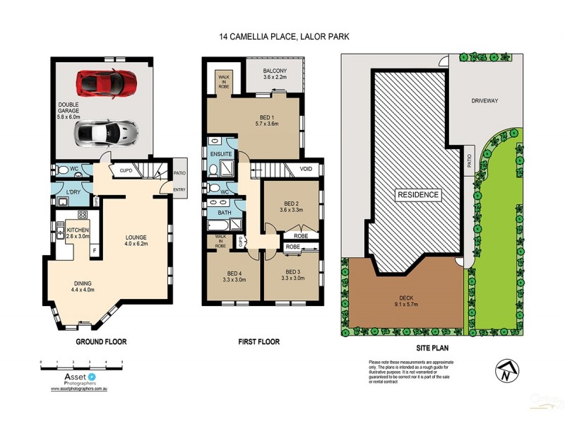 14 Camellia Place, Lalor Park NSW 2147 Floorplan