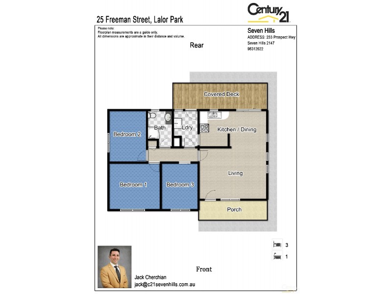 25 Freeman Street, Lalor Park NSW 2147 Floorplan