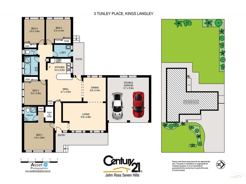 2 Corella Road, Lalor Park NSW 2147 Floorplan