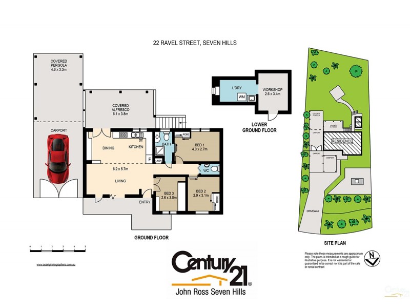 22 Ravel Street, Seven Hills NSW 2147 Floorplan