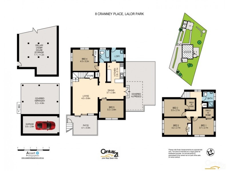 8 Cranney Place, Lalor Park NSW 2147 Floorplan