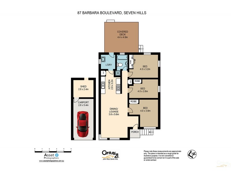 87 Barbara Boulevard, Seven Hills NSW 2147 Floorplan