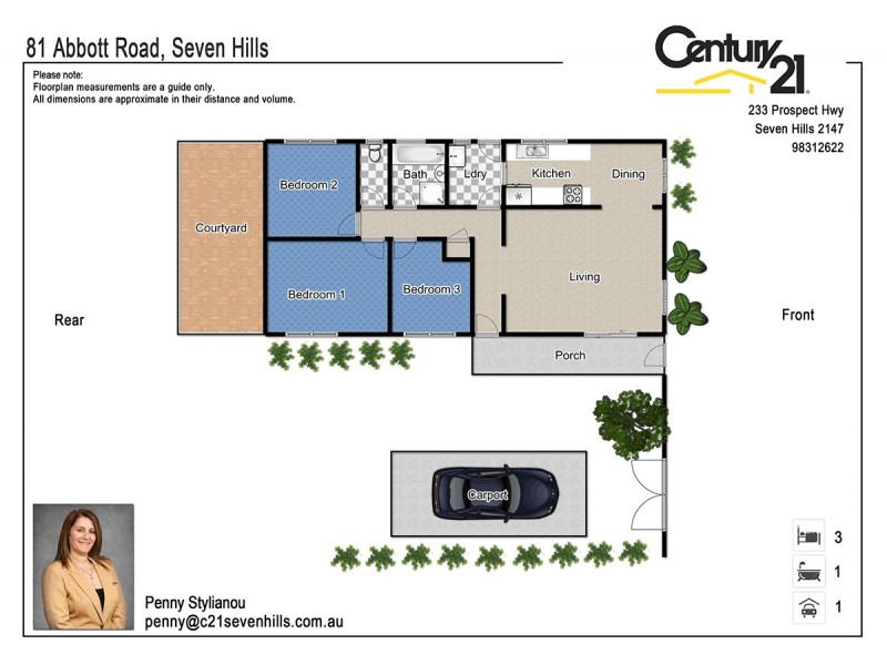 81 Abbott Road, Seven Hills NSW 2147 Floorplan