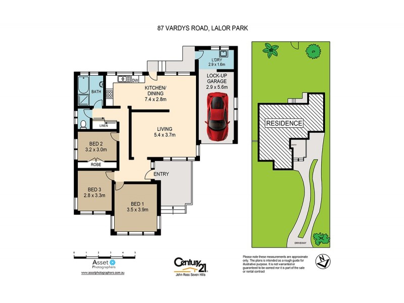 87 Vardys Road, Lalor Park NSW 2147 Floorplan
