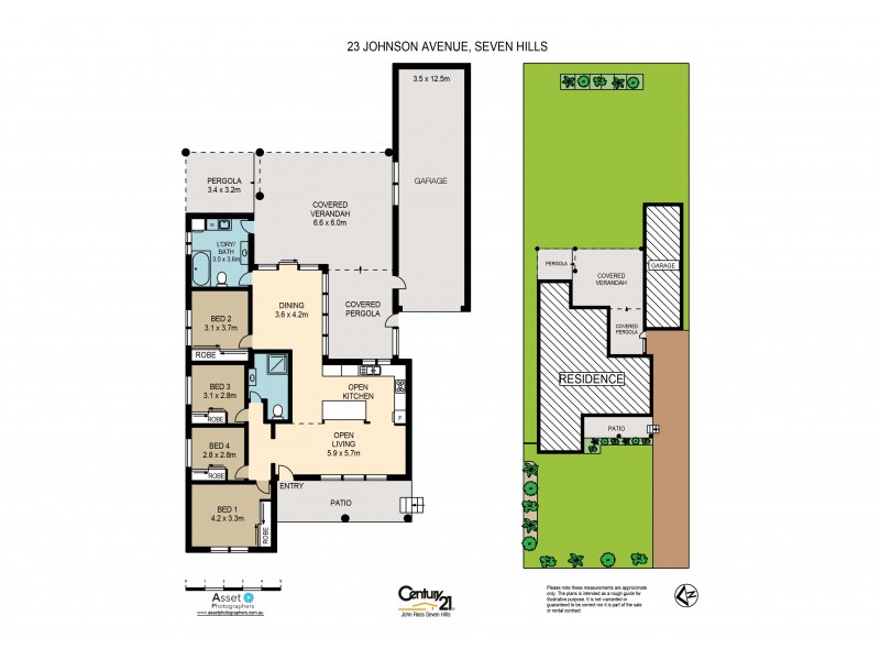 23 Johnson Avenue, Seven Hills NSW 2147 Floorplan