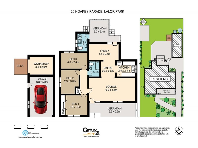 20 Noakes Parade, Lalor Park NSW 2147 Floorplan