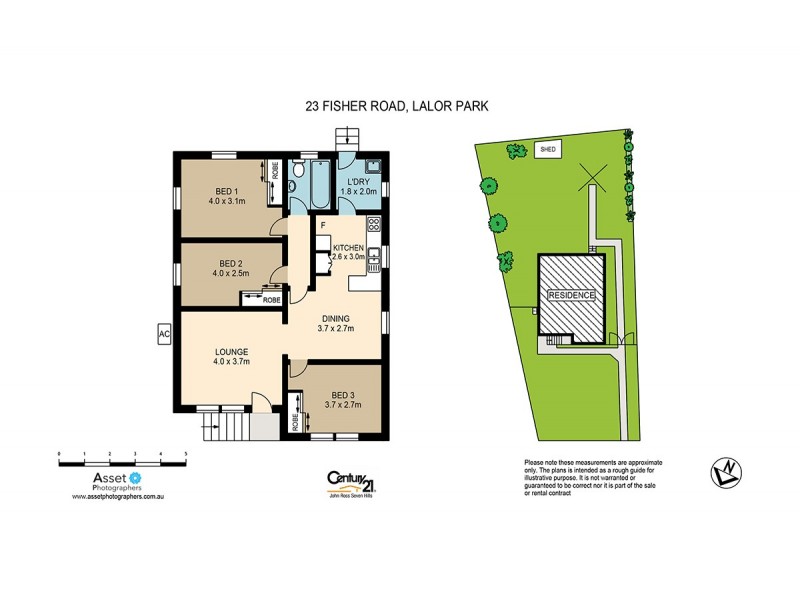 23 Fisher Road, Lalor Park NSW 2147 Floorplan