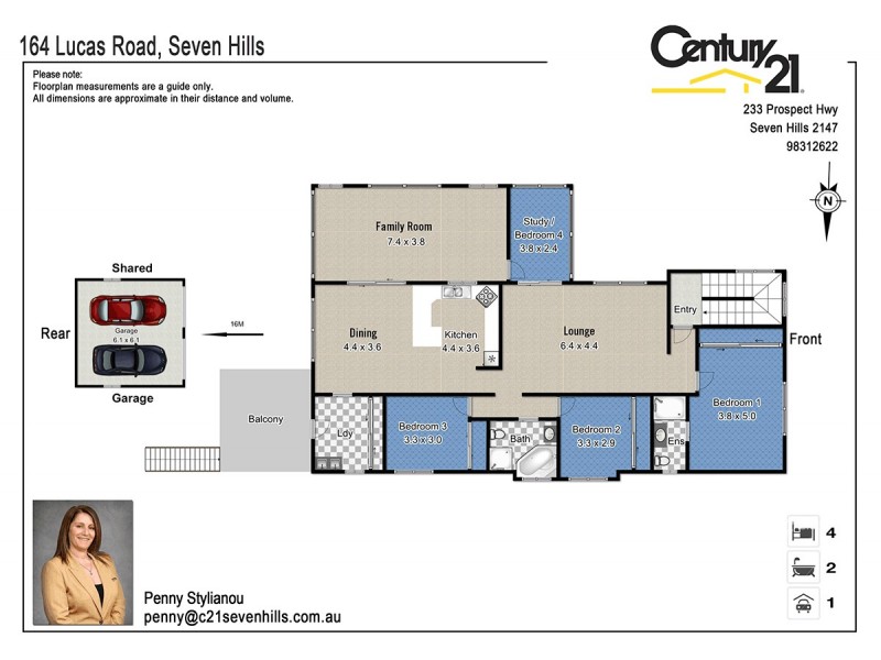 164 Lucas Road, Seven Hills NSW 2147 Floorplan