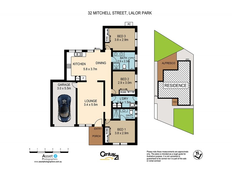 32 Mitchell Street, Lalor Park NSW 2147 Floorplan