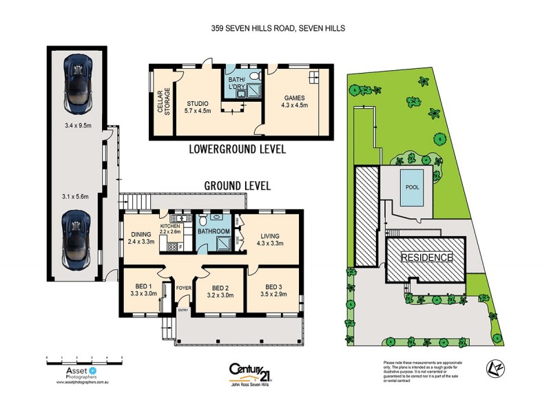 359 Seven Hills Road, Seven Hills NSW 2147 Floorplan
