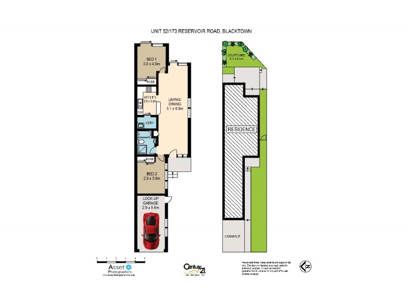52/173A Reservoir Road, Blacktown NSW 2148 Floorplan