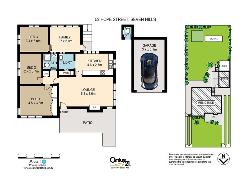 52 Hope Street, Seven Hills NSW 2147 Floorplan