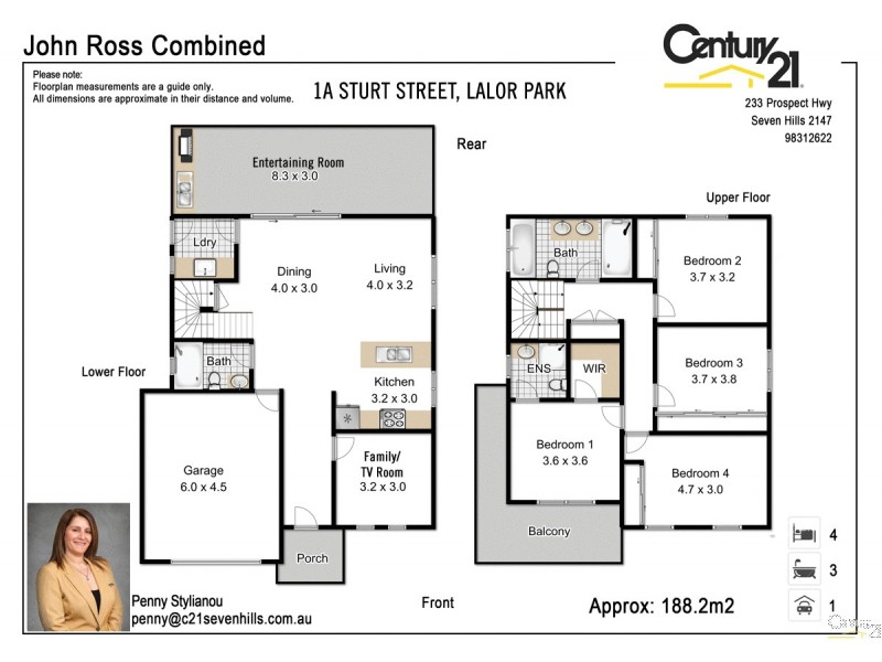 1A Sturt Street, Lalor Park NSW 2147 Floorplan