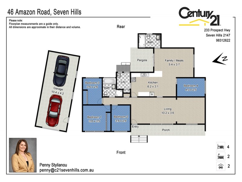 46 Amazon Road, Seven Hills NSW 2147 Floorplan