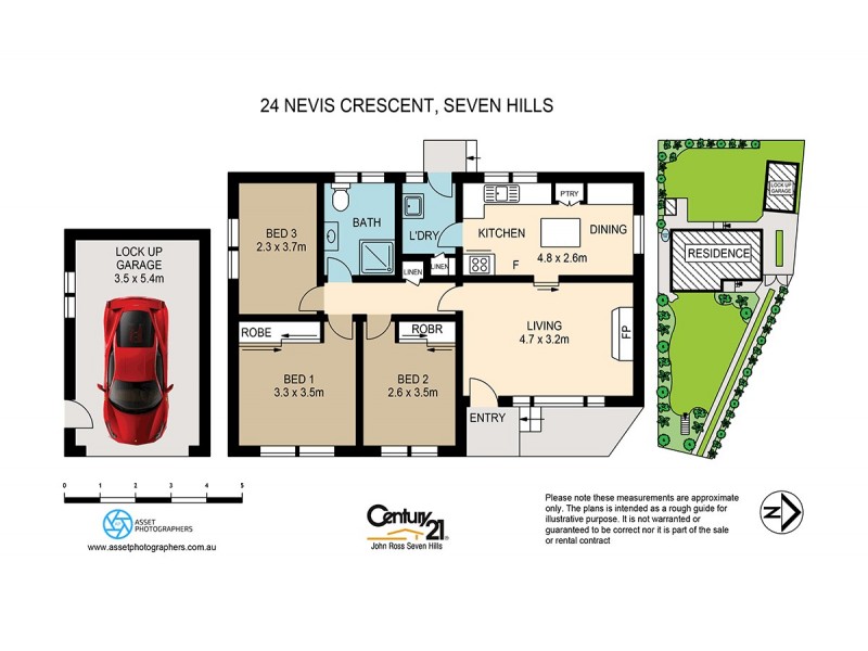 24 Nevis Crescent, Seven Hills NSW 2147 Floorplan