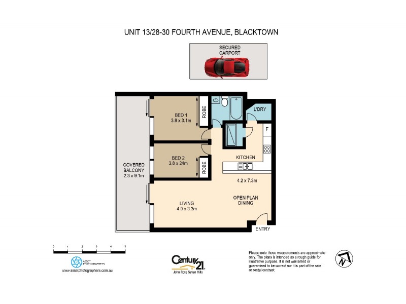 13/28-30 Fourth Avenue, Blacktown NSW 2148 Floorplan
