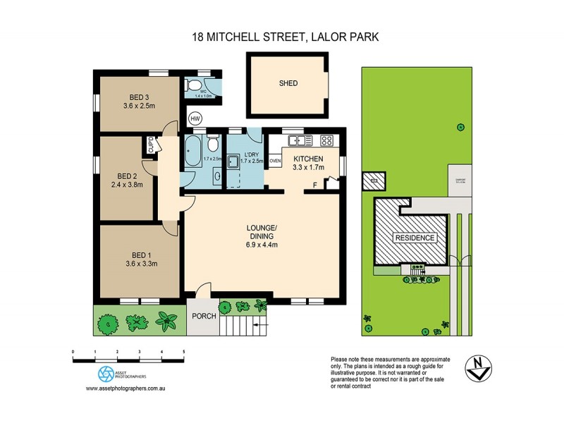 18 Mitchell Street, Lalor Park NSW 2147 Floorplan