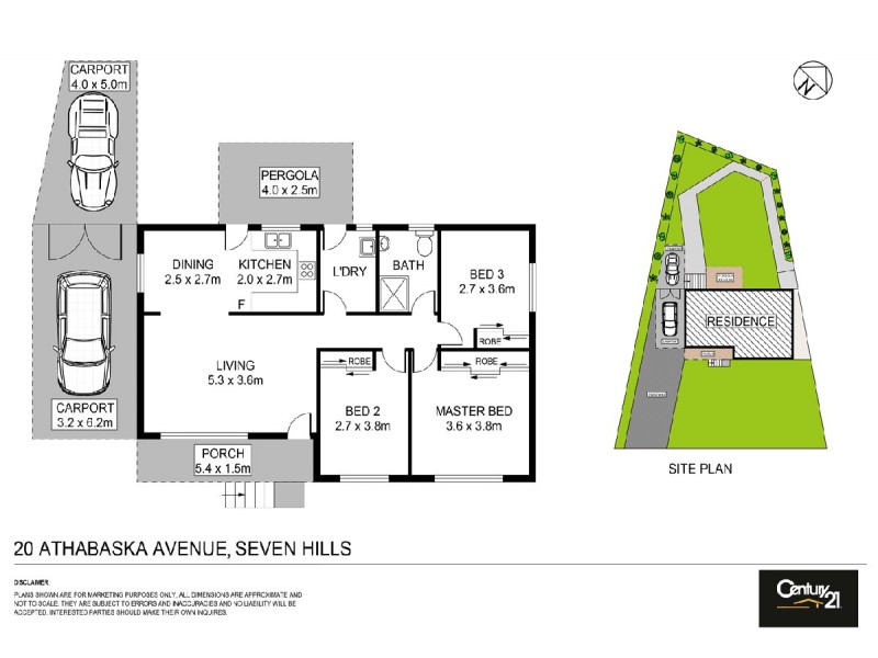 20 Athabaska Avenue, Seven Hills NSW 2147 Floorplan