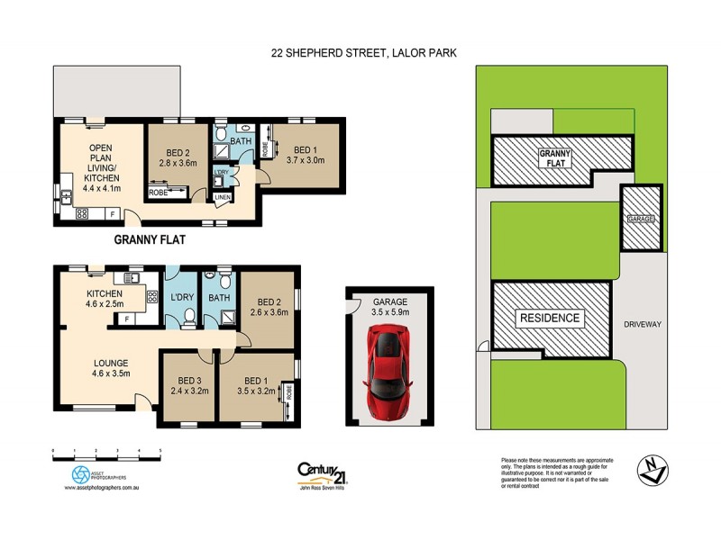 22 Shepherd Street, Lalor Park NSW 2147 Floorplan