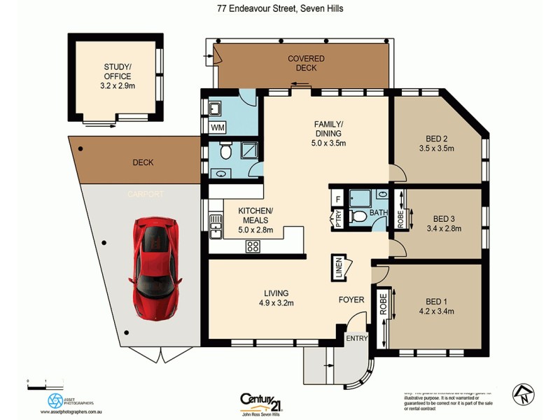 77 Endeavour Street, Seven Hills NSW 2147 Floorplan