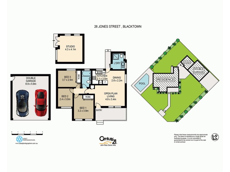 26 Jones Street, Blacktown NSW 2148 Floorplan